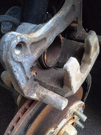 古いキャリパー