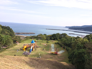 海の見える公園